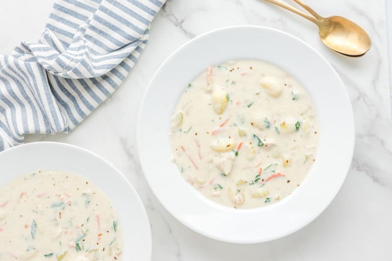Olive Garden Copycat Chicken Gnocchi Soup in 30 Minutes